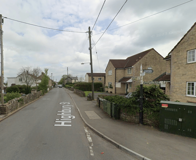 Car set alight in Coleford