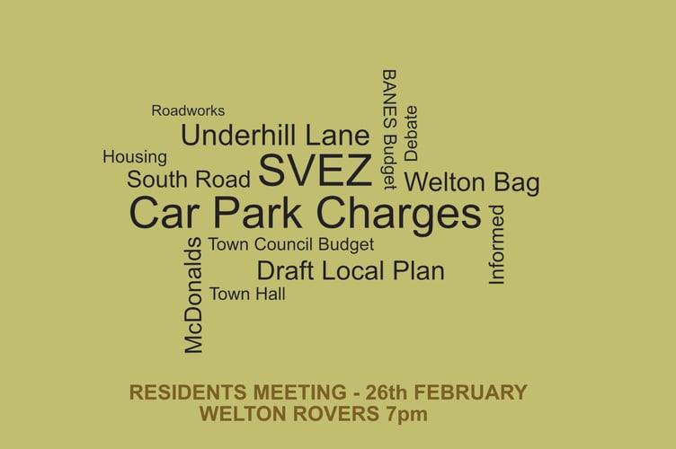 Councillor Shaun Hughes Midsomer Norton residents meeting