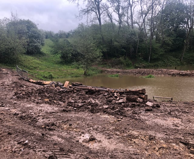 Frys Bottom Wood, Clutton is subject to "ecological vandalism"