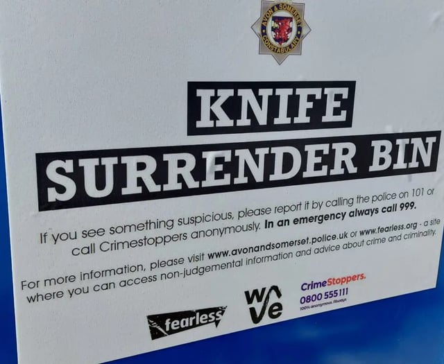 Avon and Somerset Police take action to tackle knife crime