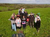 Black2Nature and Nempnett Pastures come together to plant more trees!