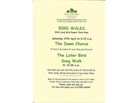 Bird Walks at Silver Street Nature Reserve