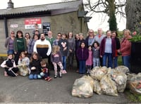 Writhlington Action Group complete annual Big Spring Clean