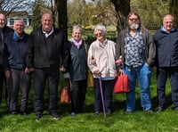 John's ashes spread on course 