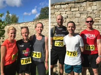 Welton Church Runners take to Midsomer Norton Town Park