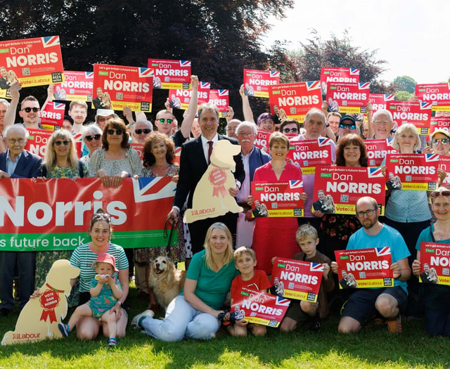 Dan Norris launches General Election campaign