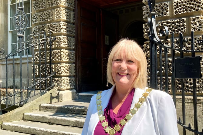  Cllr Karen Walker is the new Chairwoman of Bath & North East Somerset Council.