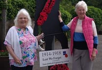 Chewton Medip WI members create special poppies for D Day
