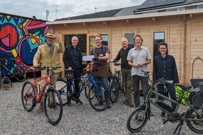 Frome Community Bike Project was launched by Emma Parker, 46, and a small band of volunteers 18 months ago, and the venture is going from strength to strength.