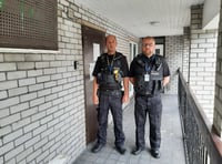 Flat linked to violent crime and drug dealing shut down by police