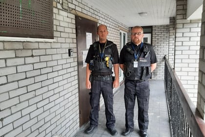 Flat linked to violent crime and drug dealing shut down by police