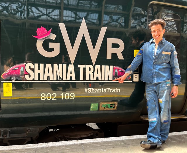 All aboard! GWR unveil 'Shania Train' headed to Glastonbury festival