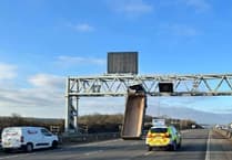M5 tipper lorry driver who crashed into gantry convicted of dangerous driving
