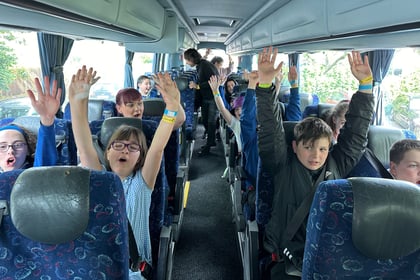 Children from Fosse Way school have a day to remember at Longleat