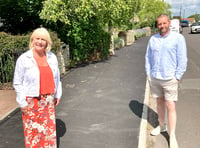 Peasedown pavements receive £42,000 makeover