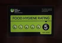 Food hygiene ratings handed to three Bath and North East Somerset establishments