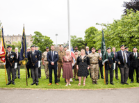 Flag raised to mark Armed Forces Day