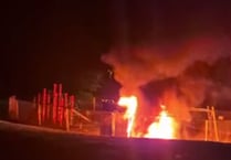 New children's playground under development torched in arson attack