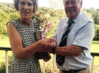 Wells Golf Club past captains go head to head