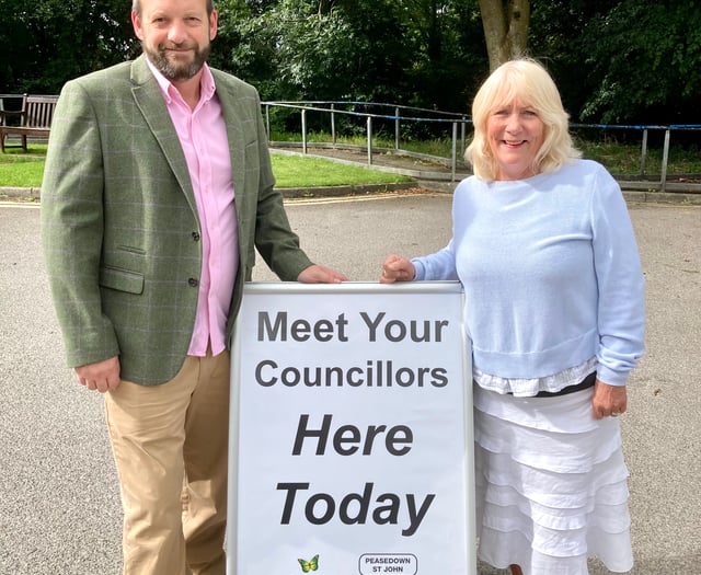 Meet your councillors in Peasedown St John at monthly advice surgery