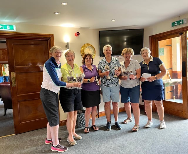  Ann James wins Orchardleigh Golf Club Ladies' Championship 
