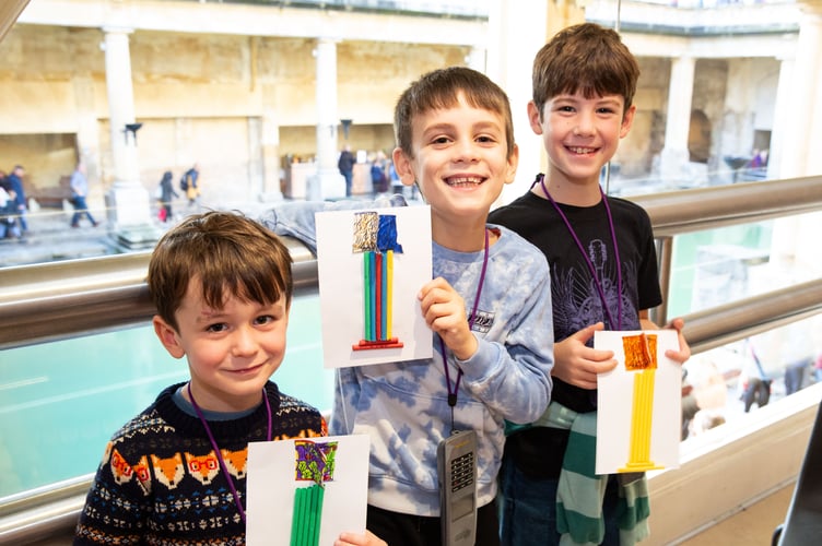 Children's activities at the Roman Baths