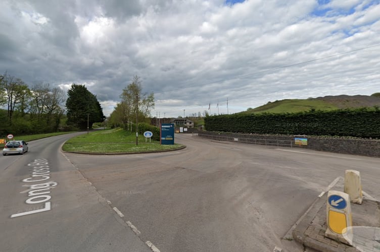 Entrance to Moons Hill Quarry at Long Cross Bottom near Stoke St. Michael (Image: Google Maps)