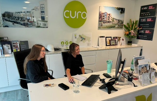 Grace Young, a student from Norton Hill School in Midsomer Norton, spent a week on work experience with Curo