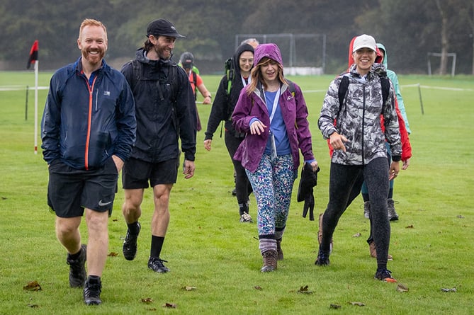 Participants during the Circuit of Bath walk in 2023.