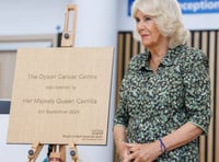 HRH Queen Camilla 'congratulates' NHS while opening new cancer centre