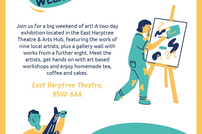 East Harptree Big Arts Weekend will be held on October 19-20 