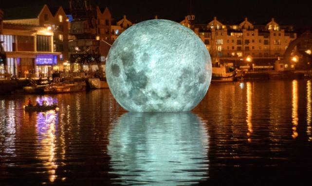 The Fallen Moon artwork will be coming to Bridgwater - (Photo: Bridgwater Town Council)