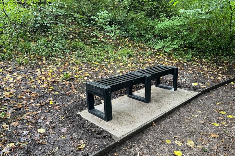 New benches installed at Silver Street Nature Reserve

