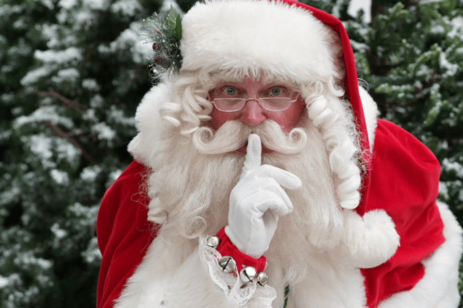 Santa at Dobbies