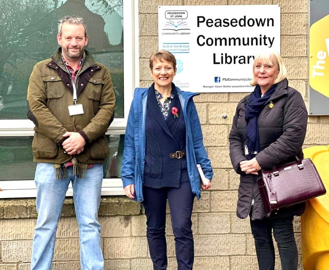 Crime Commissioner Visits Peasedown St John