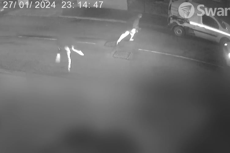 The boys being chased, seconds prior to their murder. This was the chilling moment two young boys were 'hunted down' and killed in a case of mistaken identity. CCTV captures the horrific 33 second attack on Mason Rist, 15, and his close pal Max Dixon, 16, after a court heard they were wrongly targetted in a 'revenge' attack. The sequence of clips, which has been released publicly after being shown to the jury, shows the moment defendant Anthony Snook, 45, pulls up his Audi as the victims leave Mason's home in Bristol. Four youths are then seen jumping out of the vehicle as Max and Mason attempt to flee. They brandished what was described in court as 'fearsome weapons' and the two boys both suffer stab wounds the pathologist described as 'unsurvivable'. 