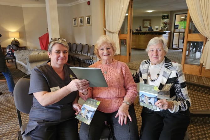 The team at Somer Valley House care home, part of Oyster Care Homes, recently visited the Parkinson’s Support Group at the Centurion Hotel