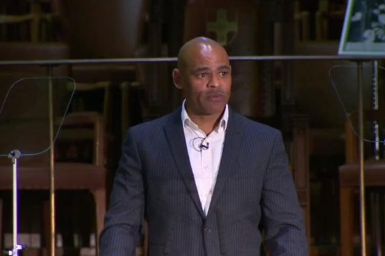 Bristol mayor Marvin Rees delivers his final State Of The City Address on Wednesday, October 18, 2023