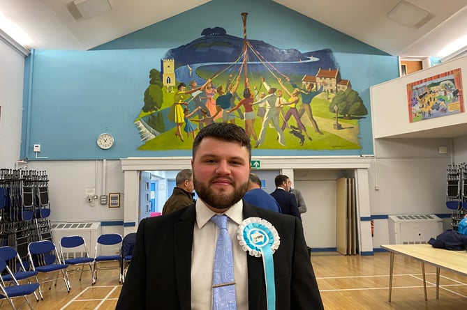 Reform UK candidate in the Saltford byelection, Daniel Condick