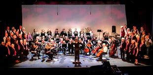 More than 200 people defy Storm Darragh to attend Christmas show