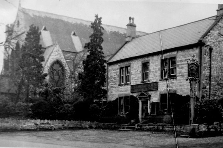 Last week’s picture was taken at the Commercial Hotel on Midsomer Norton High Street, which is now the pub Mallards.