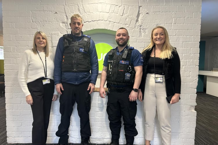 The tenancy compliance team at Curo works closely with Avon and Somerset Police