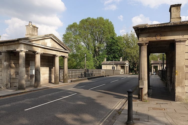 Cleveland Bridge in Bath