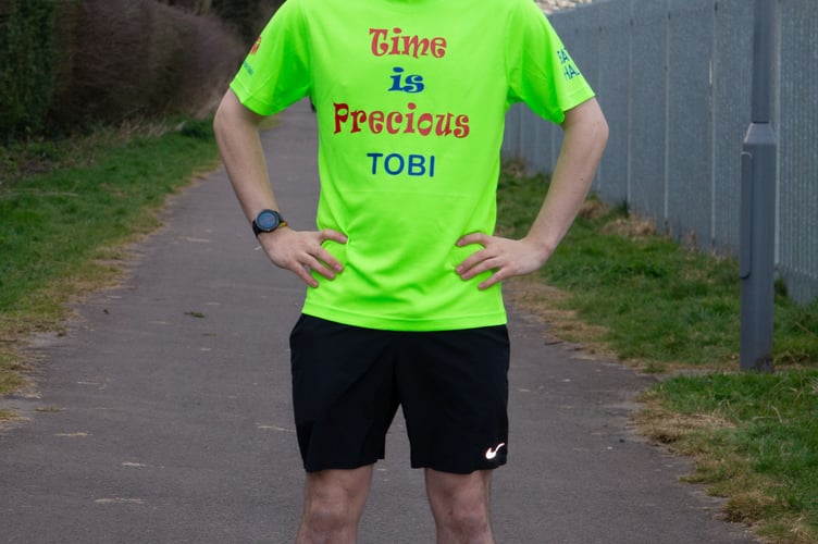 Tobi Rumming-Pain has raised £435 as of Monday, March 17 for time is precious.